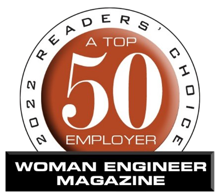 Readers Choice Top 50 Employer for Woman